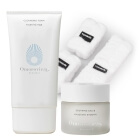Omorovicza Hydro Mineral Face Care Set ZESTAW Oczyszczająca pianka do mycia twarzy 150 ml + Kojący krem-maska 50 ml + Opaska na nadgarstek 2 szt + Opaska na głowę 1 szt
