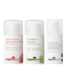 Organic Series Calm And Repair Set ZESTAW Krem do cery naczyniowej 15 ml + Krem forte dotleniająco-nawilżający 15 ml + Krem z witaminą C 15 ml
