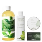 Organic Series Green Energy Skin ZESTAW Dotleniający tonik z antyoksydantami 200 ml + Olejek do ciała zielona herbata 500 ml + Glinka zielona 200 ml