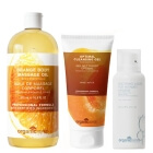 Organic Series Optimal Clean ZESTAW Żel do mycia twarzy 200 ml + Olejek do ciała pomarańczowy 500 ml + Żel do higieny intymnej 200 ml