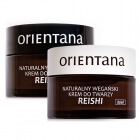 Orientana Reishi Night + Reishi Day ZESTAW Wegański krem do twarzy na noc 50ml + Naturalny wegański krem do twarzy na dzień 50 ml