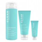 Paulas Choice Clear Skin Care ZESTAW Glinka oczyszczająca 88 ml + Lekki, beztłuszczowy krem nawilżający 15 ml + Żel oczyszczający do skóry tłustej i trądzikowej 177 ml