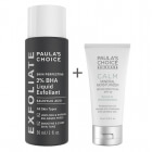 Paulas Choice Skin Perfecting 2% BHA Liquid + Calm Mineral Moisturizer SPF 30 ZESTAW Płyn złuszczający z 2% kwasem salicylowym 30 ml + Krem nawilżający do skóry normalnej i tłustej 15 ml
