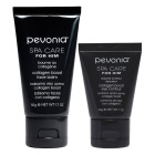 Pevonia Collagen Care for Men ZESTAW Krem kolagenowy wygładzający kontur oka dla mężczyzn 30 ml + Balsam kolagenowy do twarzy dla mężczyzn 50 ml