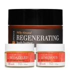 Phenome Luminous Skin ZESTAW Krem na dzień 50 ml + Krem na noc 50 ml + Regenerujące masło do ciała 200 ml GRATIS