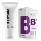 pHformula VITA B3 Cream 24h + EXFO Cleanse ZESTAW Krem łagodząco-przeciwnaczynkowy 50 ml + Emulsja oczyszczająca 200 ml
