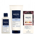 Phyto PhytoColor + Softness Hair ZESTAW Farba do włosów - mahoniowy brąz 1 szt + Szampon 100 ml + Odżywka 175 ml