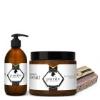 Purite Lavender + SHANTI + Tandarsin and Calendula ZESTAW Mydło 100 g + Olej 250 ml + Sól do kąpieli 650 g