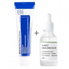 Purito Plainet Squalane Oil 100 + Deep Sea Pure Water Cream ZESTAW Silnie nawilżający olejek 30 ml + Nawilżający krem na bazie wody morskiej 50 ml