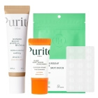 Purito Seoul Daily Soft Skin ZESTAW Plastry do stosowania punktowo 51 szt + Krem przeciwsłoneczny 15 ml + Krem BB SPF 30 ml