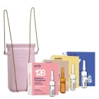 Purles Ampoules Set with Phone Bag ZESTAW Koncentrat malinowy 5 x 2 ml + Napinająca ampułka 5 x 2 ml + Ampułki odnawiające 5 x 2 ml + Oxy aktywator 5 x 2 ml + Phone Bag 1 szt
