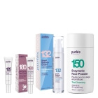 Purles Balance and Rejuvenation Set ZESTAW Puder myjący 100 ml + Krem pod oczy z egzosomami 15 ml + Krem balansujący na dzień 50 ml + Lekki krem HyalurSoft 15 ml