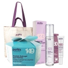 Purles Eye Patches + Eye Cream + Peptide Rich Cream + Torba Purles ZESTAW Płatki pod oczy 60 szt + Krem pod oczy 15 ml + Odżywczy krem 50 ml + Bawełniana torba plażowa 1 szt