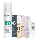 Purles Protective and Illuminating set ZESTAW Tonik 200 ml + Serum z witaminą C 30 ml + Rozświetlająca baza SPF 50+ 30 ml + Krem na okolice oczu 10 ml