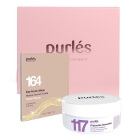 Purles X-Mas Box (117 + 164) ZESTAW Pistacjowy krem do ciała 160 ml + Maska liftingująca z uchwytem na uszy 1 szt
