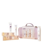 Purles X-Mas Set (165 + 166 + 168) ZESTAW Liftingujący krem pod oczy 15 ml + Liftingujący krem 50 ml + Baza liftingująco-rozświetlająca 10 ml + Kosmetyczka różowa 1 szt