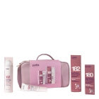 Purles X-Mas Set (180 + 182) ZESTAW Krem pod oczy z egzosomami 15 ml + Krem rewitalizujący o bogatej konsystencji 50 ml + Kosmetyczka różowa 1 szt