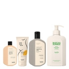 Resibo Easy Breezy + Glossom + Matcha Sunrise + Work Work Work ZESTAW Szampon 250 ml + Maska olejowa 100 g + Żel pod prysznic 350 ml + Balsam ujędrniający 200 ml