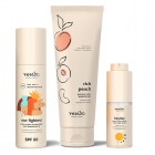Resibo Rich Peach + Heyday + Our Lightest SPF 50 ZESTAW Żel 125 ml + Serum 30 ml + Krem SPF 50 50 ml