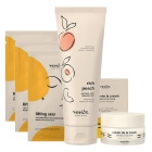 Resibo Rich Peach + Lifting Star + Cream De La Cream ZESTAW Żel myjący 125 ml + Maska w płachcie 1 szt x 3 + Krem liftingujący 50 ml