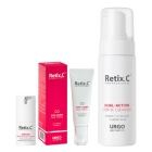 Retix C Anti - Aging Face Set ZESTAW Pianka do demakijażu 150 ml + Krem pod oczy 15 ml + Przeciwzmarszczkowy krem 48 ml