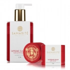 Samarite Supreme Cleanser + Supreme Balm ZESTAW Prebiotyczny żel dla oczyszczenia twarzy i ciała 300 ml + Regenerujący balsam do ciała 90 ml