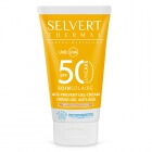 Selvert Thermal Age Prevent Gel-Cream With Colour SPF 50 Żel-krem do twarzy z kolorem i barierą ochronną 50ml