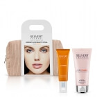 Selvert Thermal Radiant Glow Beauty Ritual ZESTAW Krem nawadniający 50 ml + Maska 100 ml + Kosmetyczka 1 szt