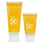 Selvert Thermal Sun Shield Protect Set ZESTAW Żel-krem do twarzy 50 ml + Żel-krem do ciała 200 ml