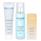 Sensum Mare Basic Set ZESTAW Peeling enzymatyczny 100 ml + Tonik 200 ml + Krople ochronne przeciw fotostarzeniu UVB UVA HEV/IR 50 ml