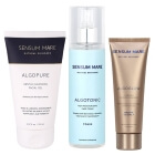 Sensum Mare Perfect Start ZESTAW Żel do mycia twarzy 150 ml + Tonik 200 ml + Upiększający balsam do ciała 125 ml
