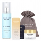 Sensum Mare Sommer Set ZESTAW Tonik 200 ml + Krople ochronne SPF 50 50 ml + Maska nocna 50 ml + Woreczek 1 szt GRATIS