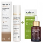 Sesderma Azelac RU Luminous Fluid Cream + Factor G Rejuvenating Serum ZESTAW Emulsja rozświetlająca SPF 50 50 ml + Serum z pęcherzykami lipidowymi 30 ml