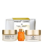 Sesderma C-VIT 5 Serum + Factor G Cream + Retisil Eye and Lip ZESTAW Pielęgnacja Skóry Dojrzałej - Serum 30 ml + Krem przeciwstarzeniowy 50 ml + Krem pod oczy 30 ml