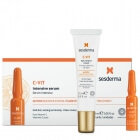 Sesderma C-VIT Eye Contour Cream + C-VIT Intensive Serum ZESTAW Krem pod oczy 15 ml + Intensywne Serum 12% Ampułki 10 x 1,5 ml