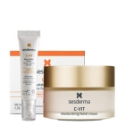 Sesderma C-VIT Moisturizing Facial Cream + Eye Contour Cream ZESTAW Krem nawilżający 50 ml + Krem pod oczy 15 ml