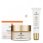 Sesderma C-VIT Moisturizing Facial Cream + Eye Contour Cream ZESTAW Krem nawilżający 50 ml + Krem pod oczy 15 ml