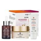 Sesderma C-VIT Moisturizing Facial Cream + Resveraderm Liposomal Serum Kartonik + C-VIT Radiance ZESTAW Krem nawilżający 50 ml + Serum liposomowe 30 ml + Rewitalizująca maska 30 ml