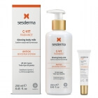 Sesderma C-VIT Radiance Glowing Body Milk + C-VIT Eye Contour Cream ZESTAW Rozświetlające mleczko do ciała 250 ml + Krem pod oczy 15 ml