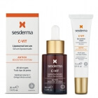 Sesderma C-VIT Serum + Eye Contour Cream ZESTAW Serum liposomowe 30 ml + Krem pod oczy 15 m