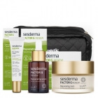 Sesderma Factor G Set ZESTAW Serum z pęcherzykami lipidowymi 30 ml + Regenerujący krem przeciwstarzeniowy 50 ml + Krem pod oczy 15 ml + Czarna, duża 1 szt