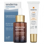 Sesderma Hidraderm Hyal Liposomal Serum + C-VIT Eye Contour Cream ZESTAW Serum 30 ml + Krem pod oczy 15 ml