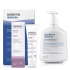 Sesderma Hidraven + Sespanthenol ZESTAW Pienisty krem 300 ml + Krem - Żel 100 ml