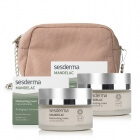 Sesderma Mandelac x 2 + Kosmetyczka ZESTAW Krem nawilżający 50 ml x 2 + Beżowa błyszcząca 1 szt