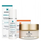 Sesderma Mattifying Serum + C-VIT Moisturizing Facial Cream ZESTAW Serum matujące, regulujące wydzielanie sebum z retinolem 30 ml + Krem nawilżający 50 ml