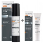 Sesderma MEN N9 Absolute Force Lotion + MEN N9 Active Eye Contour Gel ZESTAW Rewitalizująca emulsja do twarzy dla mężczyzn 50 ml + Żel pod oczy dla mężczyzn 15 ml