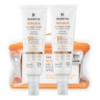 Sesderma Repaskin Dry Touch SPF 50 x 2 ZESTAW Krem ochronny SPF50, 50 ml x 2 + Kosmetyczka