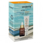 Sesderma Repaskin Fluido Invisible + Hidraderm Hyal Liposomal Serum ZESTAW Emulsja SPF50 50 ml + Serum 30 ml + kartonik