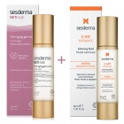 Sesderma Reti Age Anti-Aging Gel Cream + C-VIT Radiance ZESTAW Krem-żel przeciwstarzeniowy 50 ml + Krem rozświetlający 50 ml