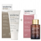 Sesderma Retises 0,25% Cream + Reti Age Serum ZESTAW Regenerujący krem przeciwzmarszczkowy 30 ml + Serum przeciwzmarszczkowe 30 ml